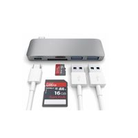 USB-C hub met 2x USB en SD slot geschikt voor MacBook