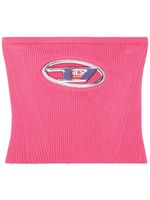 Diesel haut bandeau M-Clarksville-B à plaque logo - Rose - thumbnail