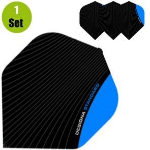 Designa Standaard Dartflights - Aqua