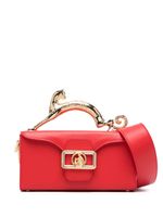 Lanvin Pencil Cat nano top handle bag - Rouge