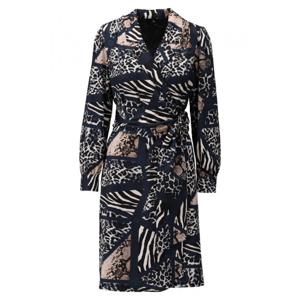K Design - Blauw | Dames | Jurk | Blauw | 3XL | regular | Kamst mode