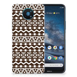 Nokia 8.3 TPU bumper Aztec Brown