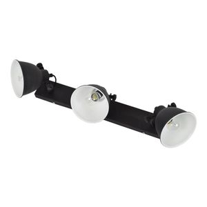 Urban Interiors Stoere spot 'Industrial' 3-lichts, kleur Vintage Black