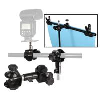 C-type 2 in 1 camera parapluhouder clip klembeugel ondersteuning voor statief licht stand buiten fotografie