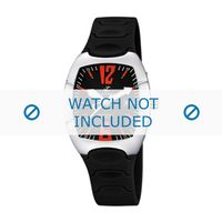 Calypso horlogeband K5161-6 / K5161-7 Rubber Zwart 11mm