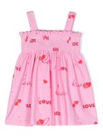 Lapin House robe à fronces - Rose Lapin House robe à fronces - Rose