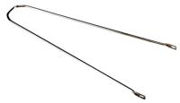 Gazelle spatbordstang b45t 28" 340mm zilver
