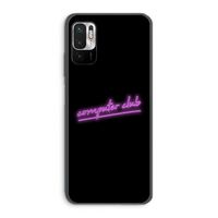 Vice Black: Xiaomi Redmi Note 10 5G Transparant Hoesje