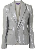 Ralph Lauren Collection blazer à simple boutonnage - Gris