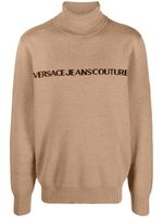 Versace Jeans Couture pull à col roulé - Tons neutres - thumbnail