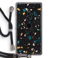 Terrazzo N°10: Sony Xperia XZ2 Transparant Hoesje met koord