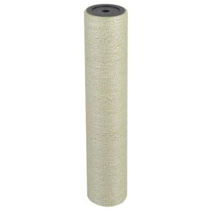 VidaXL Kattenkrabpaal 8x40 cm 10 mm beige