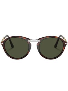 Persol lunettes de soleil à effet écailles de tortue - Vert