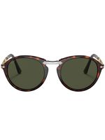 Persol lunettes de soleil à effet écailles de tortue - Vert