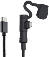 DAYTONA usb-oplaadkabel motorfiets usb-cable type-c to light sw 20cm