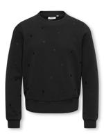 Kids ONLY winter sweater meisjes - zwart - KogAtika - regular fit