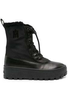 Mackage bottines Hero-W à doublure lainée - Noir