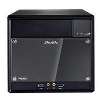 Shuttle XPC cube Barebone SH510R4 - S1200, Intel H510, 1xDP, 1xHDMI, 1x LAN, 1x 5.25" ODD, 2x 3.5" HDD bays - thumbnail