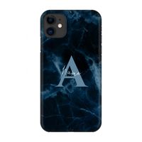 Midnight Marble: Volledig geprint iPhone 11 Hoesje