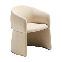 Kave Home Bosca eetkamerstoel chenille Beige