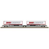 TRIX H0 24472 H0 scharnier zakwagen Sdggmrss van de MFD