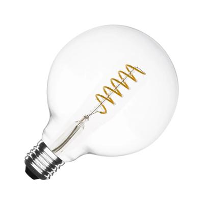 G125 E27 4W Supreme Spiral gloeidraad LED lamp (dimbaar)