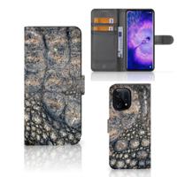 OPPO Find X5 | Telefoonhoesje | Met pasjeshouder | Krokodillenprint OPPO Find X5 | Telefoonhoesje | Met pasjeshouder | Krokodillenprint