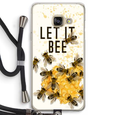 Let it bee: Samsung Galaxy A3 (2016) Transparant Hoesje met koord