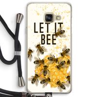 Let it bee: Samsung Galaxy A3 (2016) Transparant Hoesje met koord