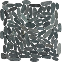 Terre d&apos;Azur Stone Sliced Black Sumatra 30x30 cm