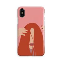 Woke up like this: iPhone X Volledig Geprint Hoesje