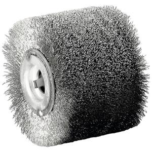 Lessmann 323.348.19 Edelstahldraht-Rundbürste Ø100x70mm 0,2mm-Draht Bo19,2mm Diameter 100 mm 1 stuk(s)