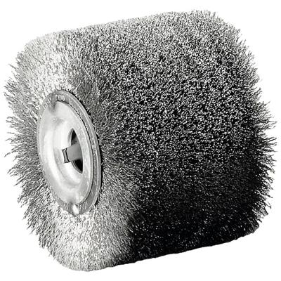 Lessmann 323.348.19 Edelstahldraht-Rundbürste Ø100x70mm 0,2mm-Draht Bo19,2mm Diameter 100 mm 1 stuk(s)