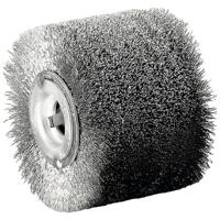 Lessmann 323.348.19 Edelstahldraht-Rundbürste Ø100x70mm 0,2mm-Draht Bo19,2mm Diameter 100 mm 1 stuk(s)