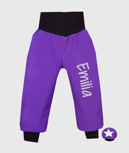 Waterproof Softshell Pants Intense Purple