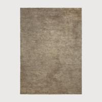 Ethnicraft Vloerkleed 'Dunes' Wol, 170 x 240cm, kleur Komijn