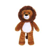 Knuffeldier Leeuw - dieren knuffels - pluche stof - 42 cm