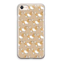 Doggy: iPhone 8 Transparant Hoesje Doggy: iPhone 8 Transparant Hoesje