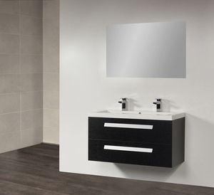 Badkamermeubel Exclusive Foggia 100 cm Black Wood