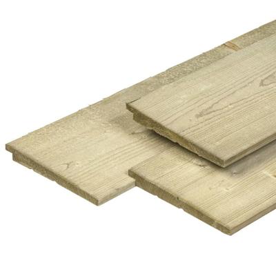 Zweeds rabat Eco Noord-Europees vuren groen 1,1/2,2x19,5x300 cm Tuindeco - Tuindeco