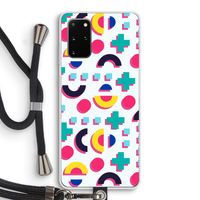 8-bit N°2: Samsung Galaxy S20 Plus Transparant Hoesje met koord