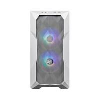 Cooler Master td300-wgnn-s00 td300 mesh white, matx, midi-tower, argb hub, 3d mesh, removable top - thumbnail