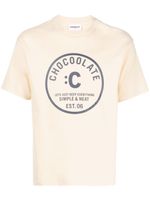 CHOCOOLATE t-shirt en coton à logo imprimé - Jaune - thumbnail