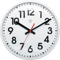 Wandklok / muurklok The Time - wit - D26 cm - keuken - huis - kantoor - Klokken - Wandklokken