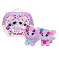 Scruff a Luvs Twin Fantasy 2 mystery knuffels in draagmand