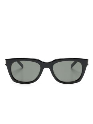 Saint Laurent Eyewear lunettes de soleil SL 582 à monture carrée - Noir