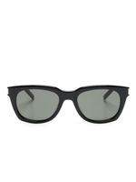 Saint Laurent Eyewear lunettes de soleil SL 582 à monture carrée - Noir