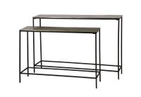 Light & Living Sidetable 'Hartsville', set van 2 stuks, donker bruin brons Light & Living Sidetable 'Hartsville', set van 2 stuks, donker bruin brons