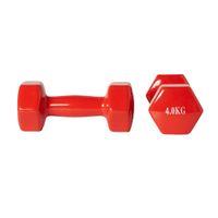 Active Panther dumbbell set 2x 4kg rood - thumbnail