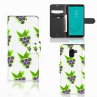 Samsung Galaxy J6 2018 | Book Cover | Druiven
